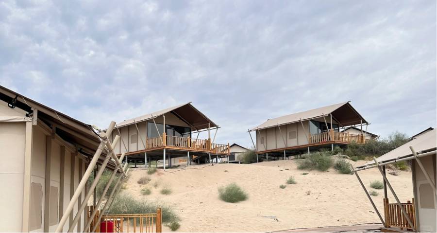 项城市野奢酒店帐篷